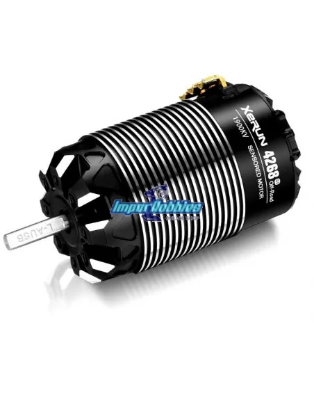 Combo Variador - Motor Hobbywing Xerun XR8 Pro G2 200A Sensor - 1900Kv 4268 G3 1/8 Off-Road 38020427 - Variadores 1/8