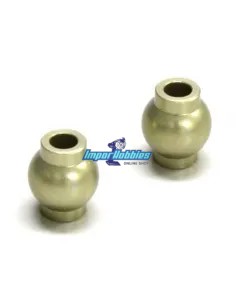 Hard Anodized 7075 Flanged Ball 7.8mm (2 U.) Kyosho Inferno MP9 / MP10 IF465H - Kyosho Inferno MP9 TKI2 / TKI3 - Spare Parts & O