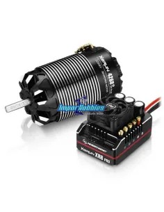 Combo Variateur - Moteur Hobbywing Xerun XR8 Pro G2 200A Sensor - 2200Kv 4268 G3 1/8 Off-Road 38020428 - Variateurs 1/8