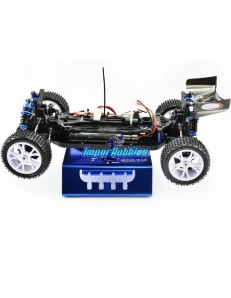 Support pivotant en aluminium violet pour voiture 1/10 & 1/8 Fussion FS-B01 - Stands de maintenance