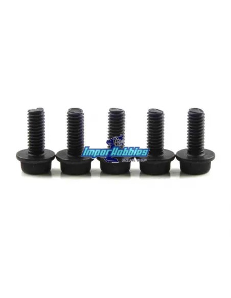 Tornillos 4x10mm BTR bancada / soporte motor (5 Uds.) Kyosho 1-S24010F - Kyosho Inferno MP9 TKI2 / TKI3 - Repuesto y opciones