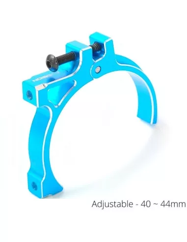 Motor Adjustable Rack - 40-44mm Blue 1/8 Buggy - Truggy Fussion FS-PD022 - Electric Motor Cooling Supports & Heatsinks