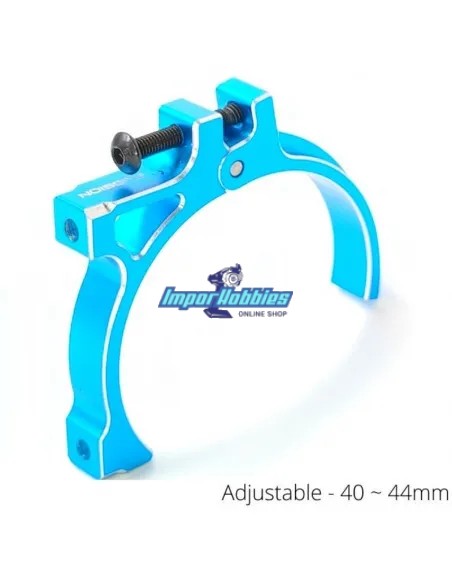 Support réglable bleu 40-44mm pour moteur électrique 4268/4274 1/8 Buggy - Truggy Fussion FS-PD022 - Supports de refroidissement