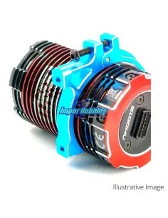 Soporte ajustable azul 40-44mm para motor eléctrico 1/8 Buggy - Truggy Fussion FS-PD022 - Soportes y disipadores de refrigeració 2