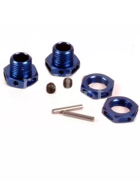 Lightweight Wheel Hubs - Blue (2 U.) Hobao Hyper 7 TQ / 7.5 84139B - Hobao Hyper 7 TQ & 7.5 Nitro