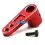 Palonnier de servo direction aluminium rouge 25T - 28x11mm - Fussion FS-WH026R