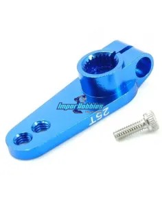 Aluminum Steering Servo Horn Blue 25T - 31x7mm - Fussion FS-WH028BL - Servo Horn & Washer 2
