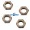 Tuercas de rueda Gun Metal (4 Uds.) Hobao Hyper VS / VT 85034-1