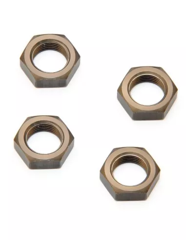 Wheel Hex Nut - Gun Metal (4 U.) Hobao Hyper VS / VT 85034-1 - Hobao Hyper VS & VSe GP - EP