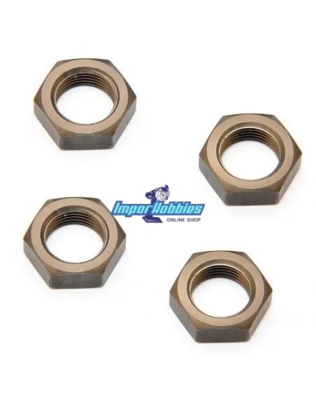 Ecrous de roues Gun Metal (4 U.) Hobao Hyper VS / VT 85034-1 - Hobao Hyper VS & VSe GP - EP