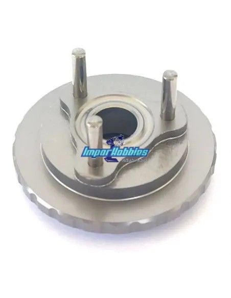 Volant moteur allégé 35mm - Option Gris Hobao Hyper 7 TQ / 9 / SS / VS OP-0005 - Hobao Hyper 7 TQ & 7.5 Nitro