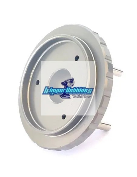Volant moteur allégé 35mm - Option Gris Hobao Hyper 7 TQ / 9 / SS / VS OP-0005 - Hobao Hyper 7 TQ & 7.5 Nitro