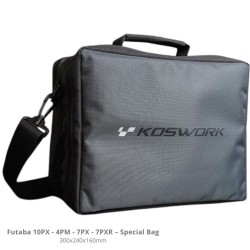 Futaba 10PX-4PM-7PX-7PXR Transmitter Bag With Foam Koswork