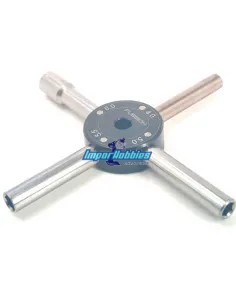 4 in 1 Multi-Wrench Nut 4.0-5.0-5.5-6.0mm Fussion FS-AT034 - Fussion Tools