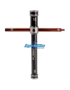 Glow Plug and Clutch Wrench 8.0 - 10mm - Allen 3.0 - 5.0mm Fussion FS-AT036 - Fussion Tools