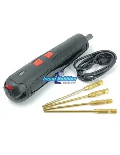 Electric Screwdriver - 2000mah Adjustable With Tips - Fussion FS-AV002 - Fussion Tools