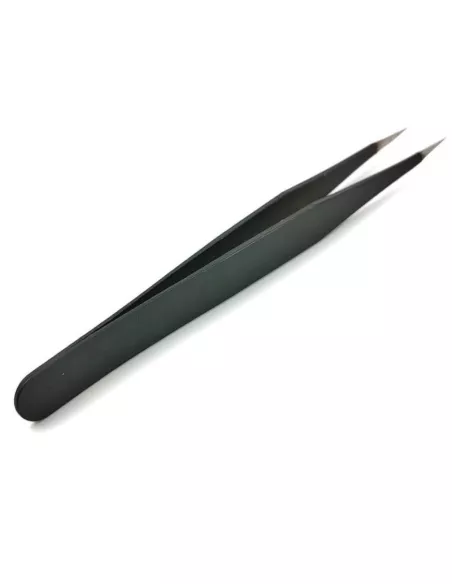 Straight Tweezer - Black Fussion FS-AC001 - Fussion Tools