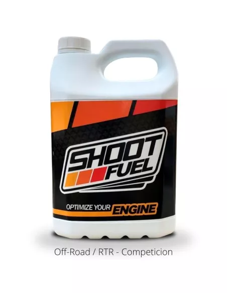 Combustible Shoot Fuel Premium Off-Road 12% - 16% Volumen 5.0 Litros SHF-512CP - Combustibles de radiocontrol