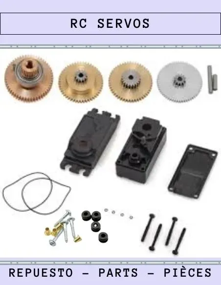 Repuesto de servos RC