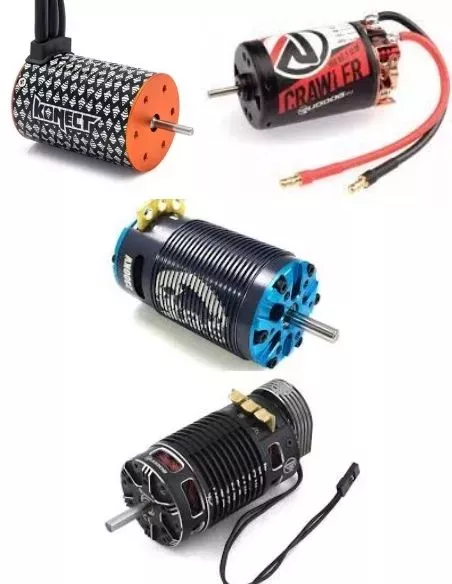 Moteurs EP Brushed & Brushless
