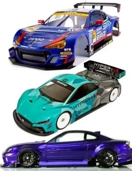 Carrocerías de lexan 1/10 Touring 190mm y 200mm
