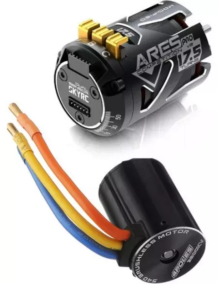Motores eléctricos Brushless 1/10