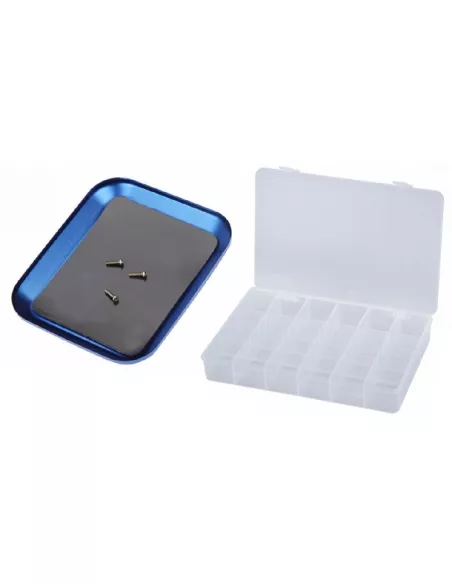 Storage Boxes & Aluminum Screw Tray
