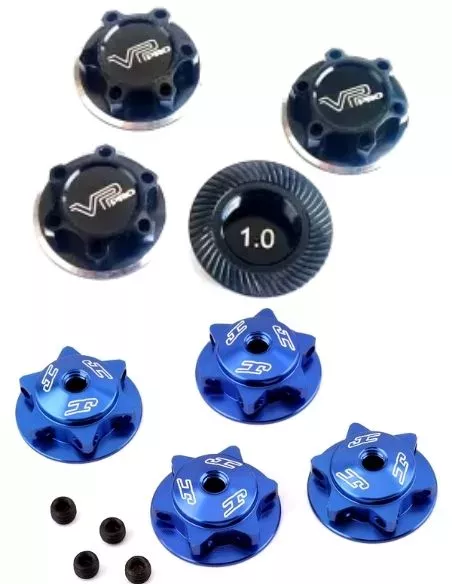 Ecrous de roue M12 17mm 1/8 Buggy / Truggy / GT / Monster