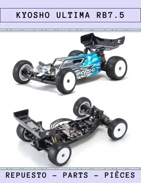 Kyosho Ultima RB7.5 - Spare Parts & Option Parts