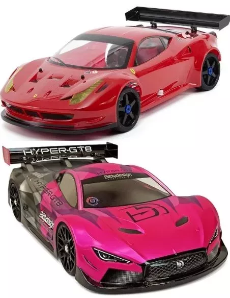 Carrocerías Rally Game / GT 1/8