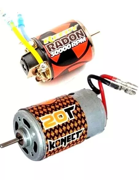 Motores eléctricos Brushed 540 - 550 - 775