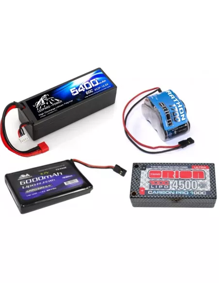 Batteries pour modèles aquatiques