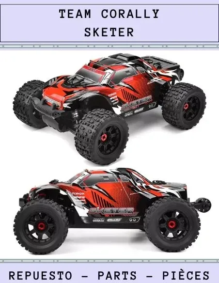 Team Corally Sketer - Pièces detachées et options