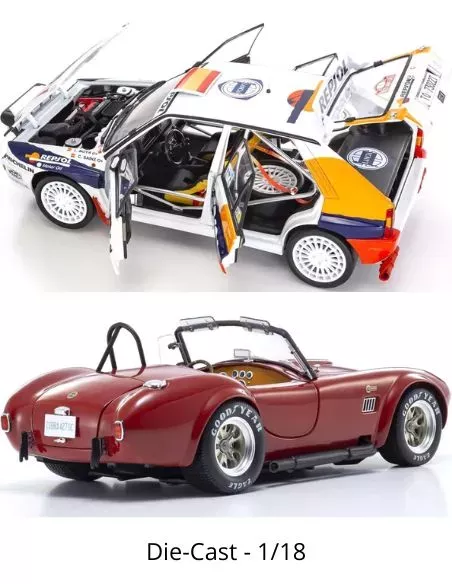 Die-Cast Cars 1/18