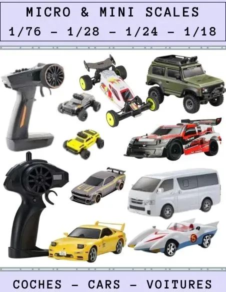 Coches de radiocontrol Micro & Mini