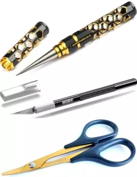 Ciseaux, Alesoirs et Scalpel RC