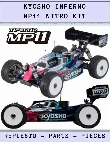 Kyosho Inferno MP11 Nitro Kit - Spare Parts & Option Parts