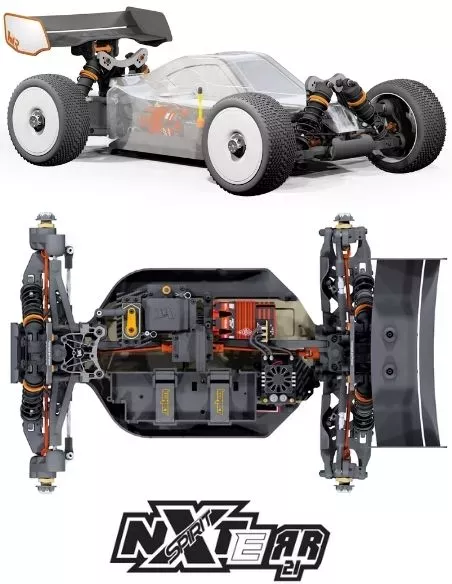 Hobbytech Spirit NXTE RR21 Electric Kit - Repuesto y opciones