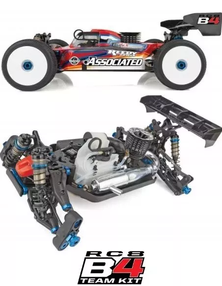 Team Associated RC8 B4 Nitro Kit - Pièces detachées et options