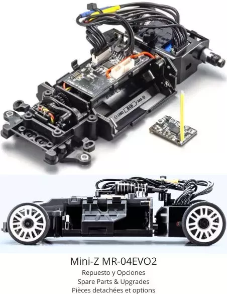 Kyosho Mini-Z MR-04EVO2 - Repuesto y Opciones