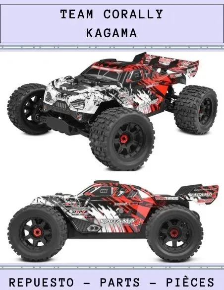 Team Corally Kagama - Pièces detachées et options