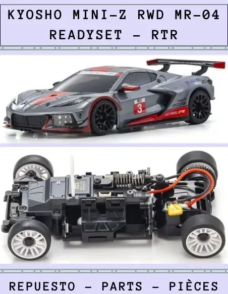 Kyosho Mini-Z MR-04 RWD RTR - Repuesto y Opciones