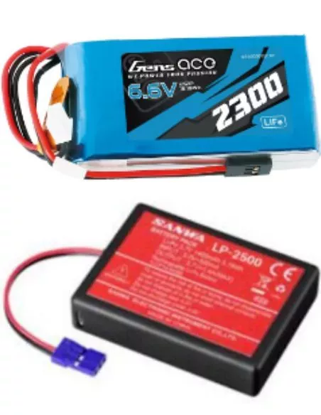 Batteries pour émetteur